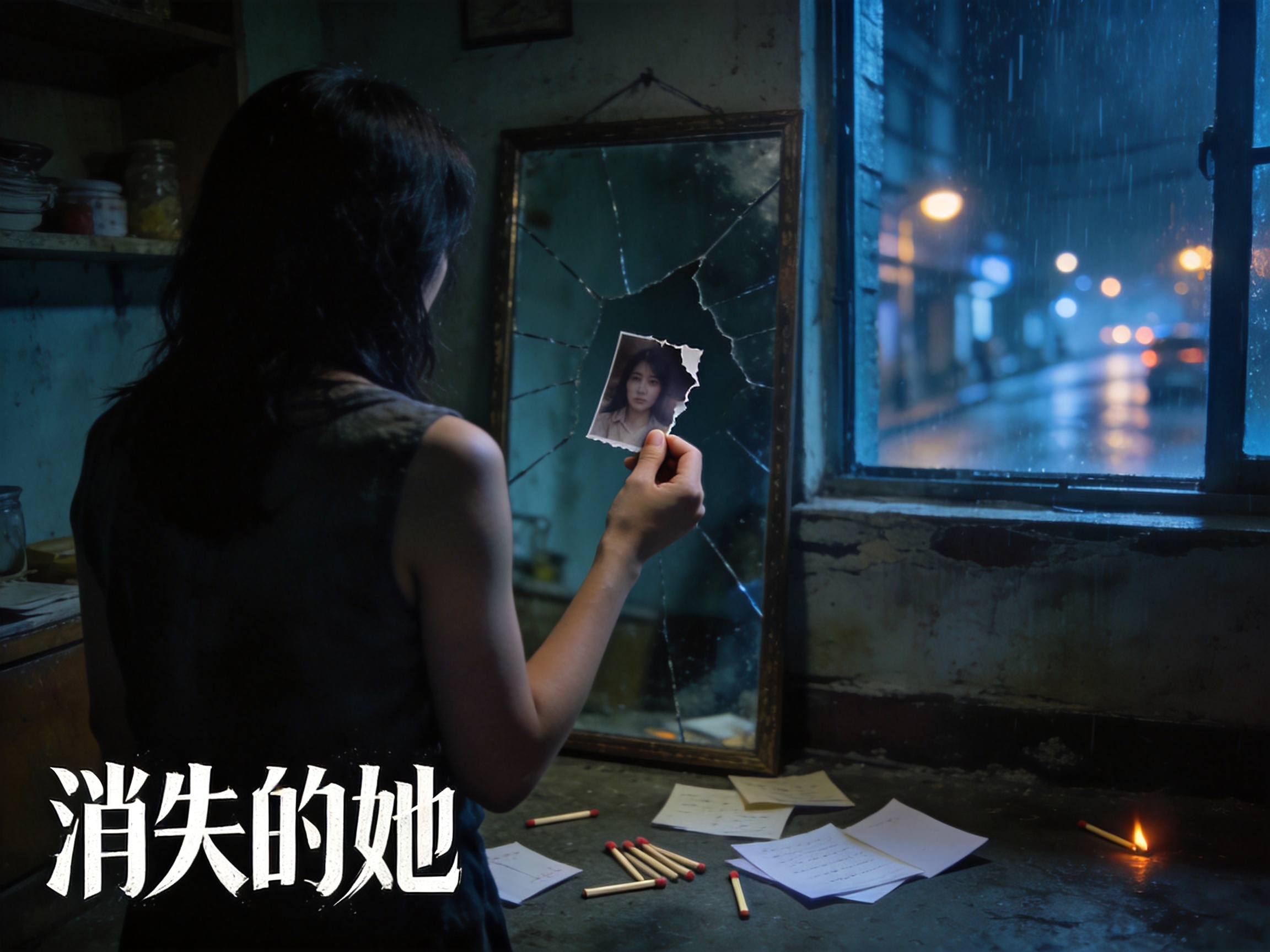 消失的她海报